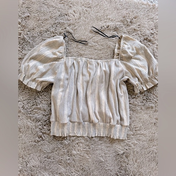 H&M Pinstriped Top M - Picture 9 of 9